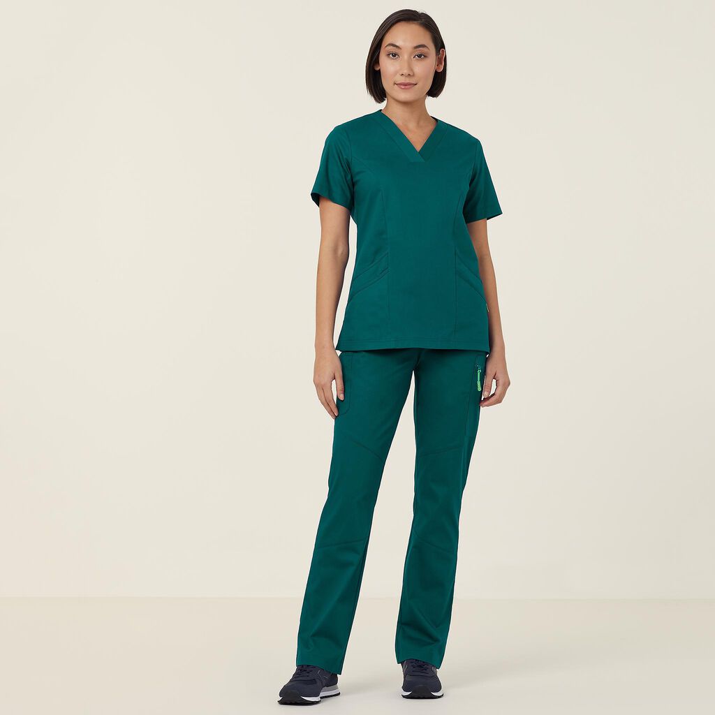 NEXT-GEN ANTIBACTERIAL ACTIVE FLORENCE SCRUB TOP