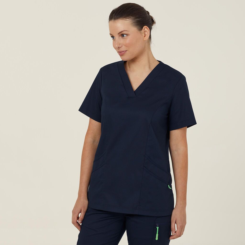 NEXT-GEN ANTIBACTERIAL ACTIVE FLORENCE SCRUB TOP