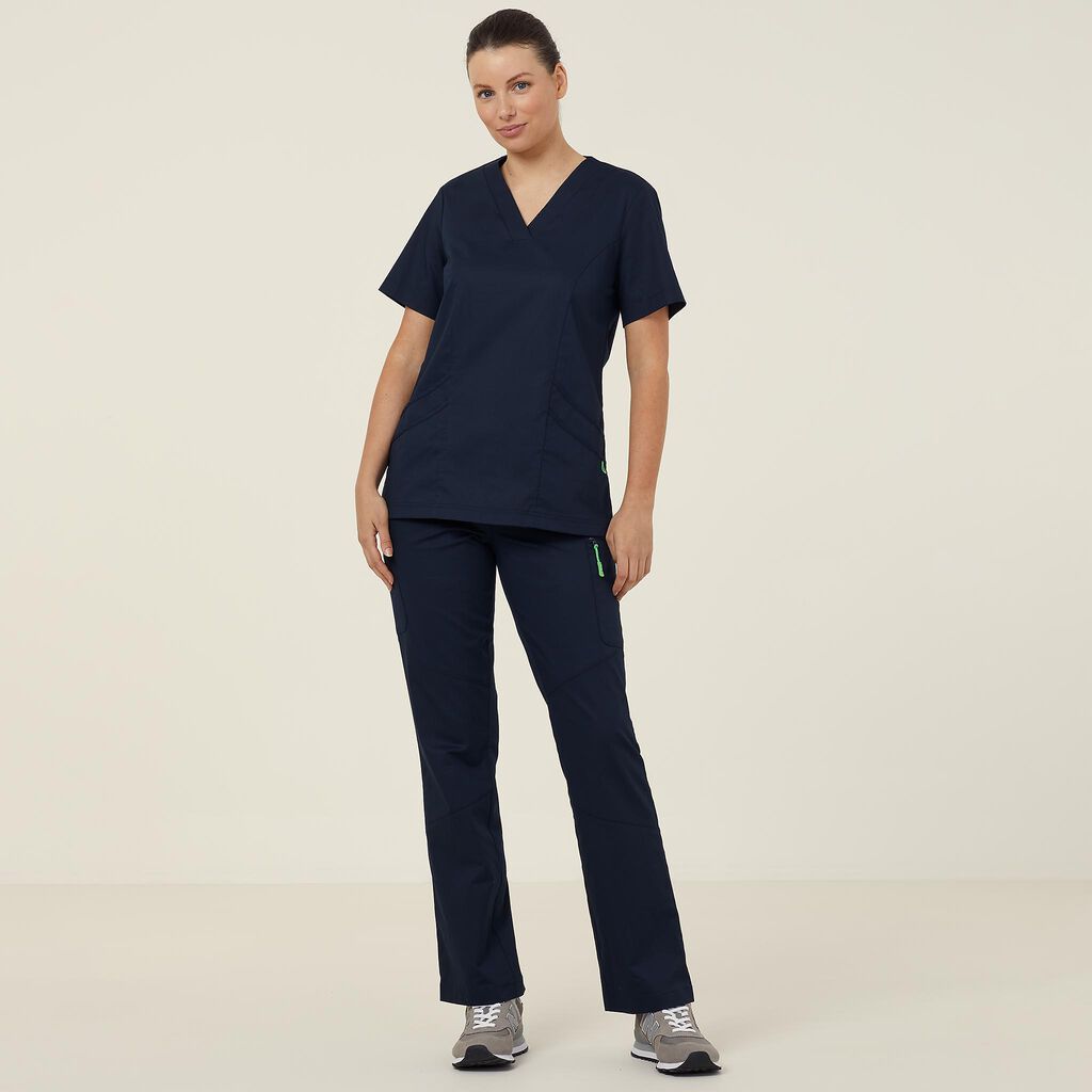 NEXT-GEN ANTIBACTERIAL ACTIVE FLORENCE SCRUB TOP