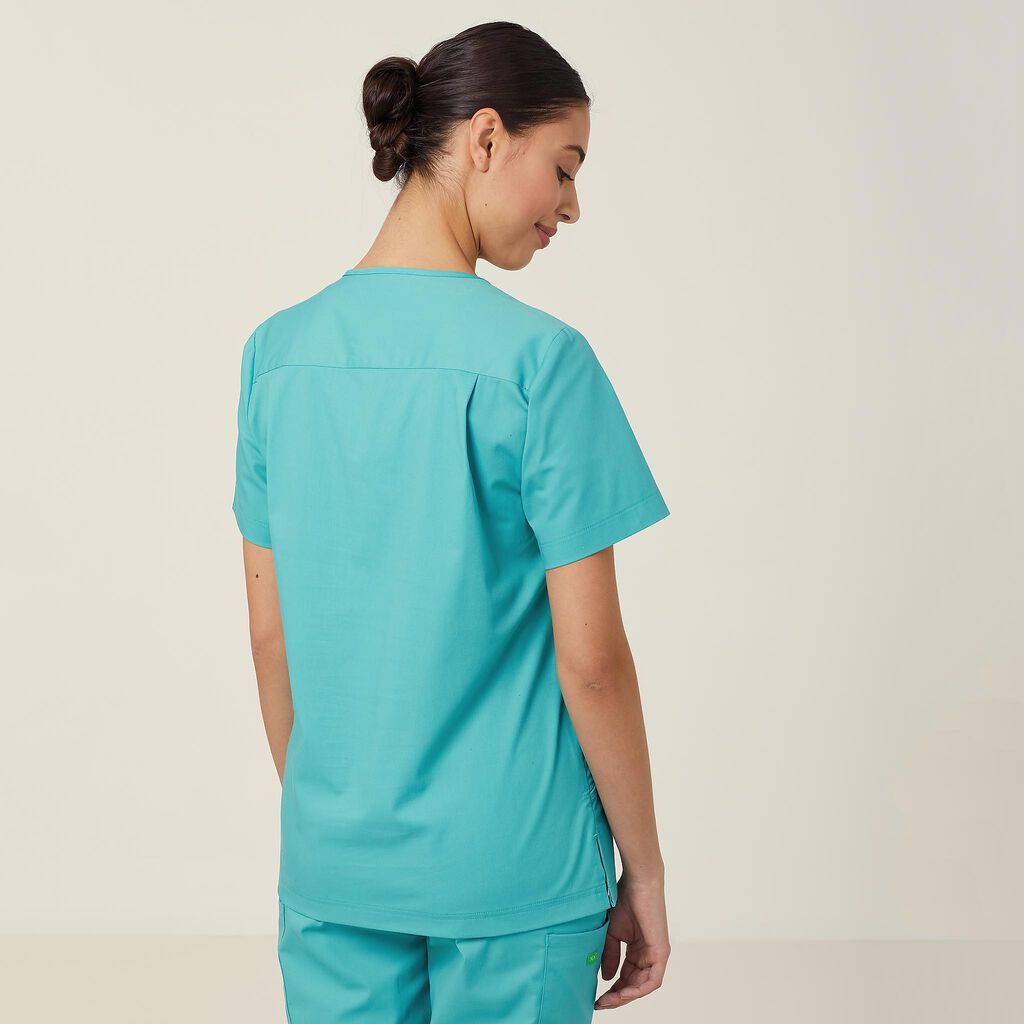 NEXT-GEN ANTIBACTERIAL ACTIVE FLORENCE SCRUB TOP