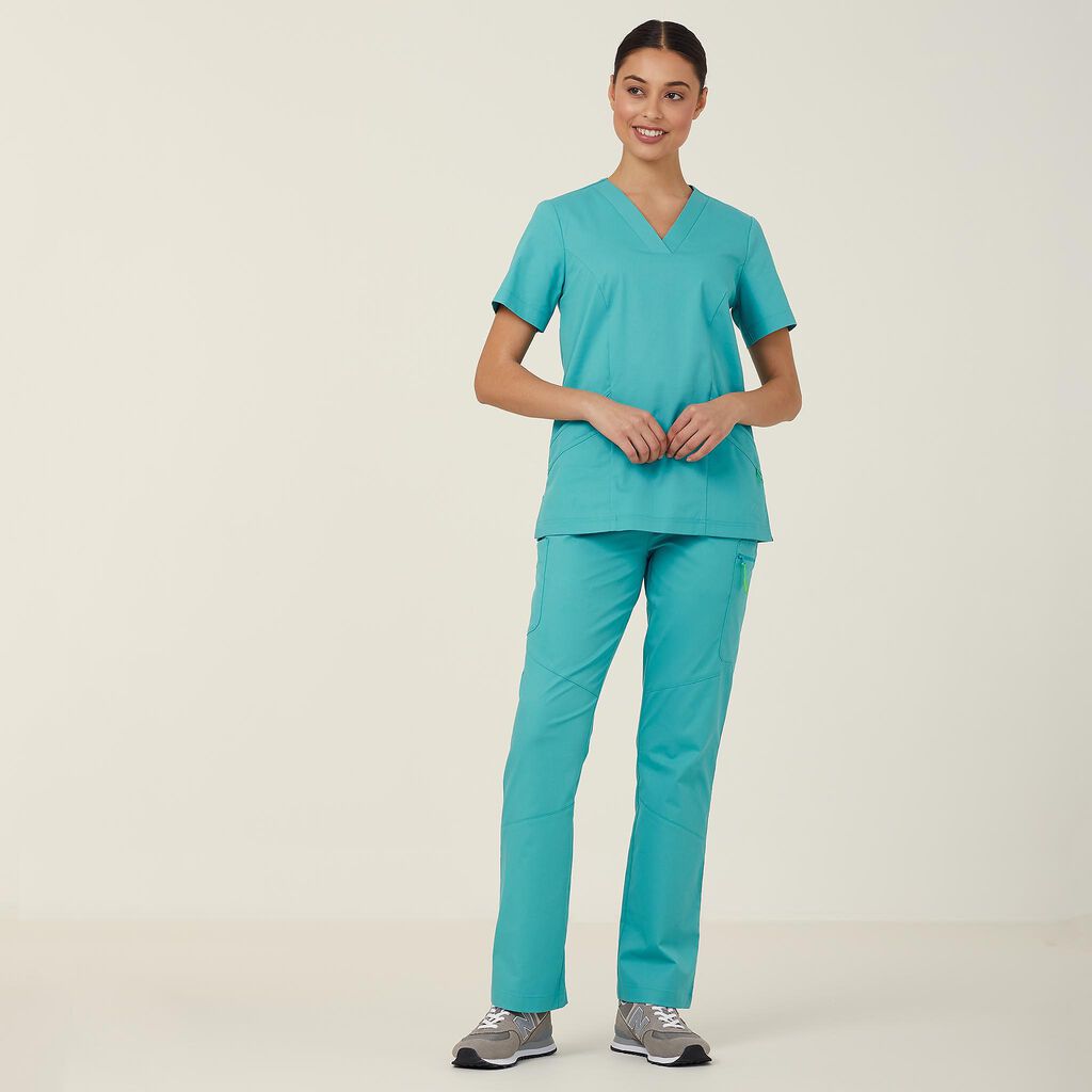 NEXT-GEN ANTIBACTERIAL ACTIVE FLORENCE SCRUB TOP