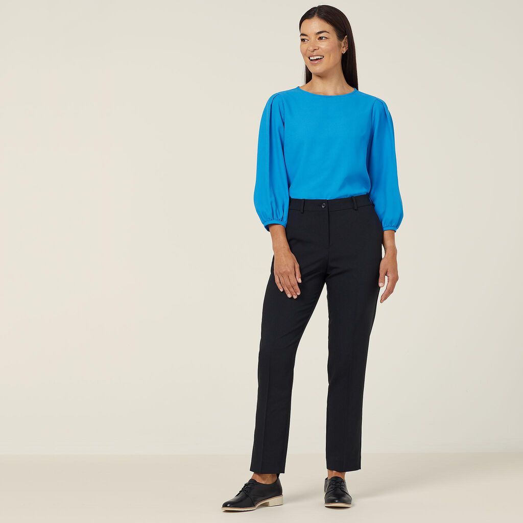 FRENCH GEORGETTE 3/4 SLEEVE TOP