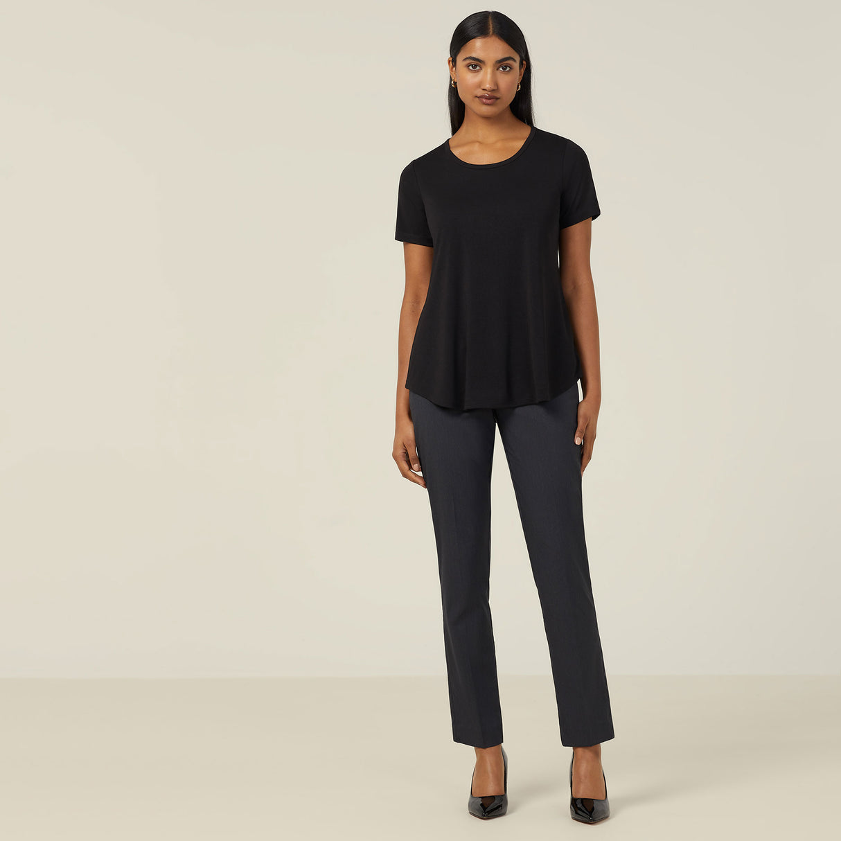 MATT JERSEY SHORT SLEEVE SWING TOP