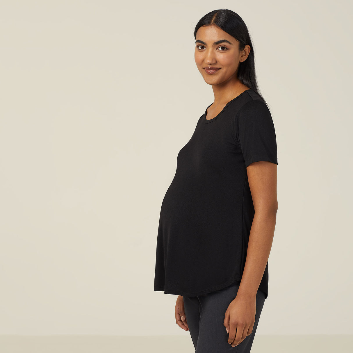 MATT JERSEY SHORT SLEEVE SWING TOP