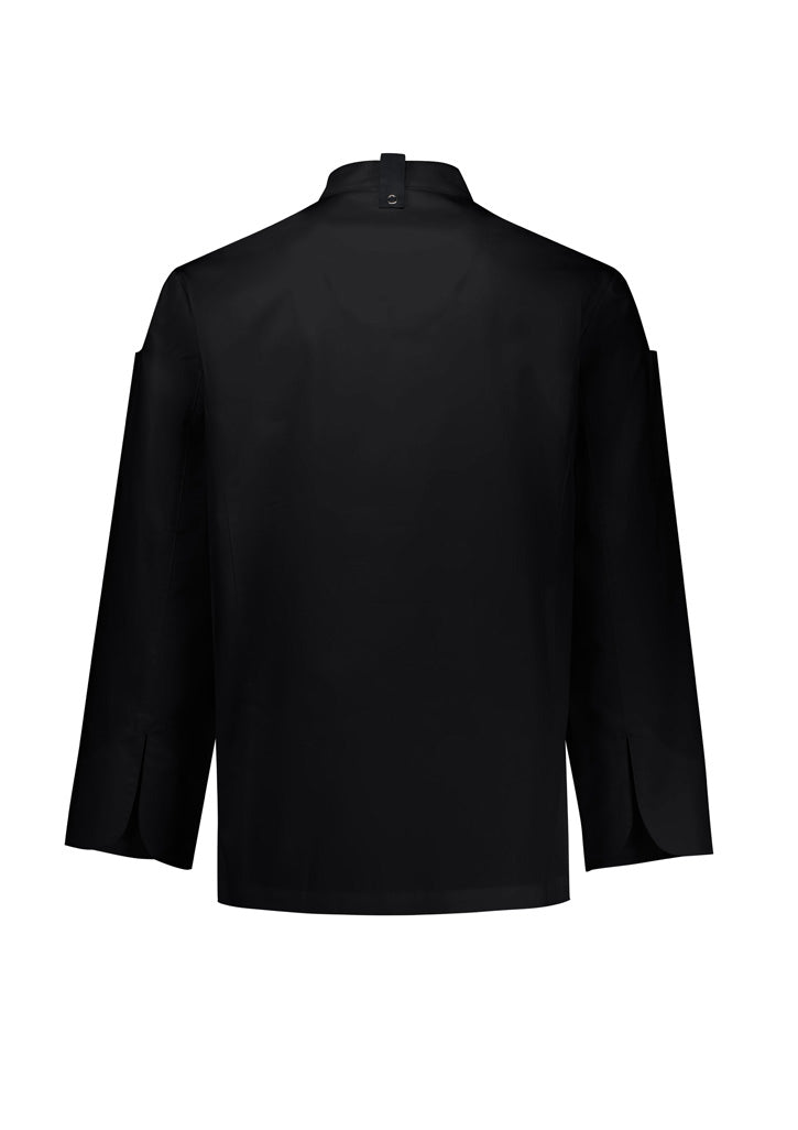 CH430ML-Mens Gusto Long Sleeve Chef Jacket