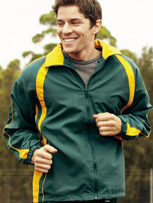 CJ0533-Unisex Track -Suit Jacket With Contrast Panels