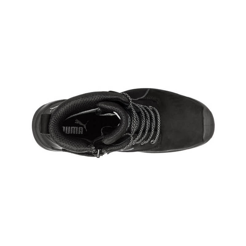 CONQUEST ZIP BOOT- BLK