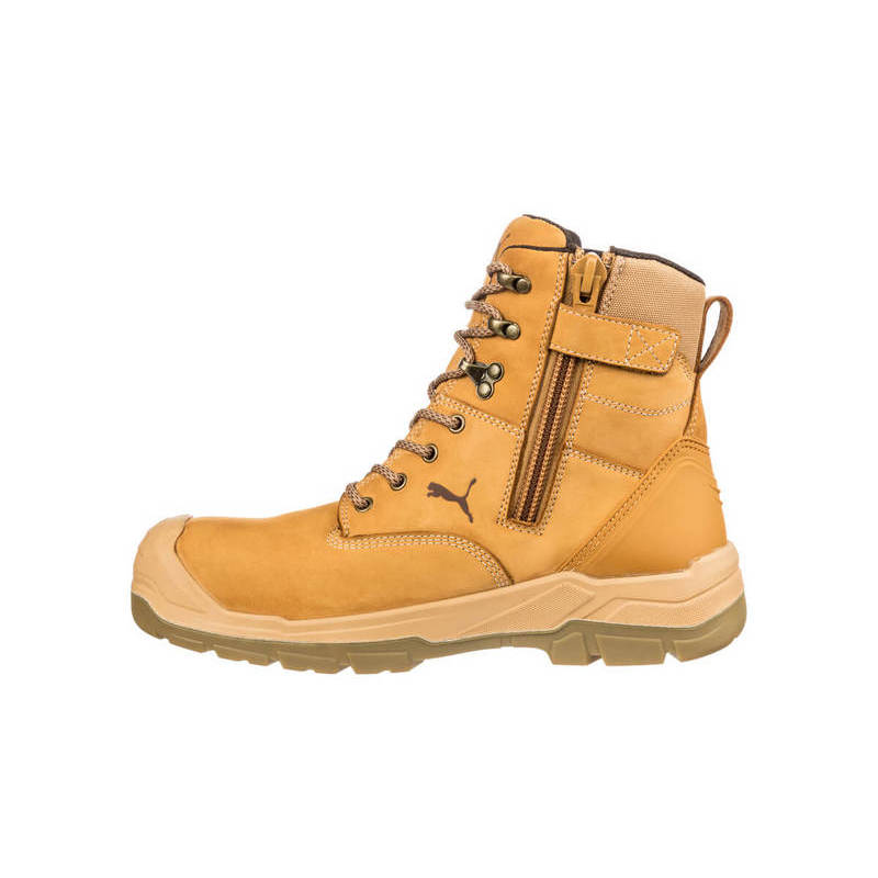 CONQUEST ZIP BOOT- WHEAT