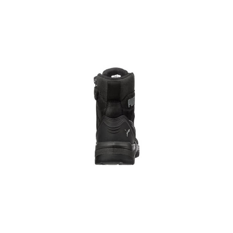 CONQUEST ZIP BOOT- BLK