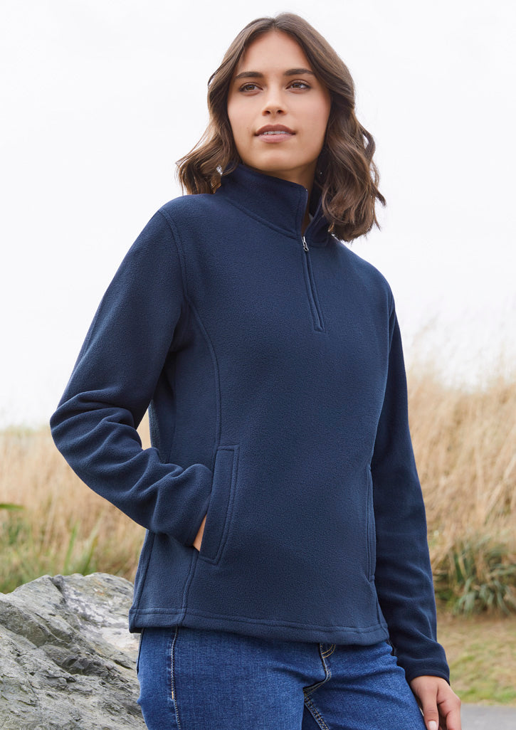 F10520-Ladies Trinity 1/2 Zip Pullover
