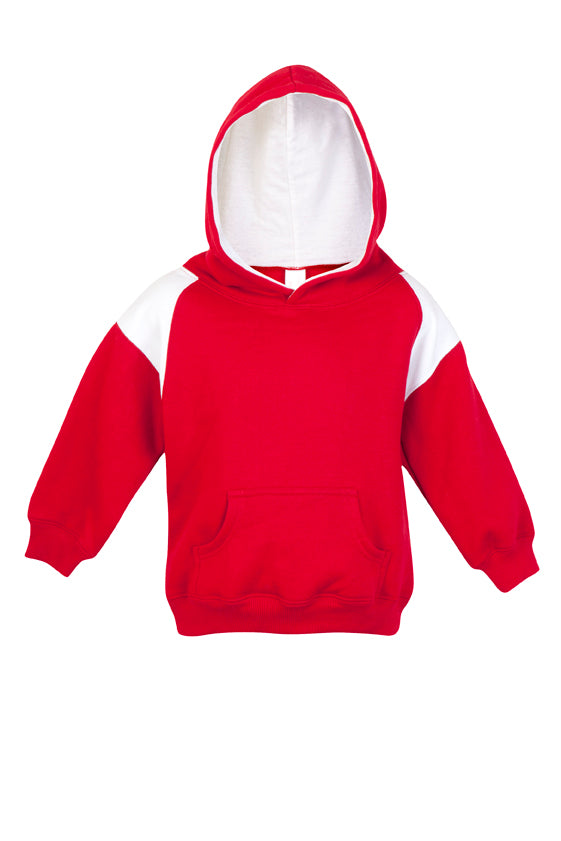 F335PP-Kids Shoulder Contrast Panel Hoodies