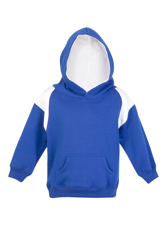F335PP-Kids Shoulder Contrast Panel Hoodies