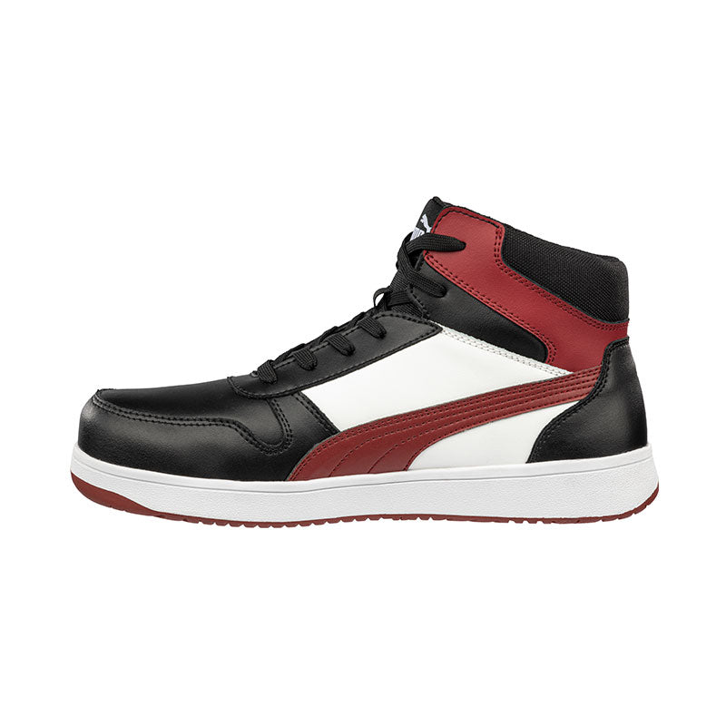 FRONTCOURT MID SHOE- BLK/RED