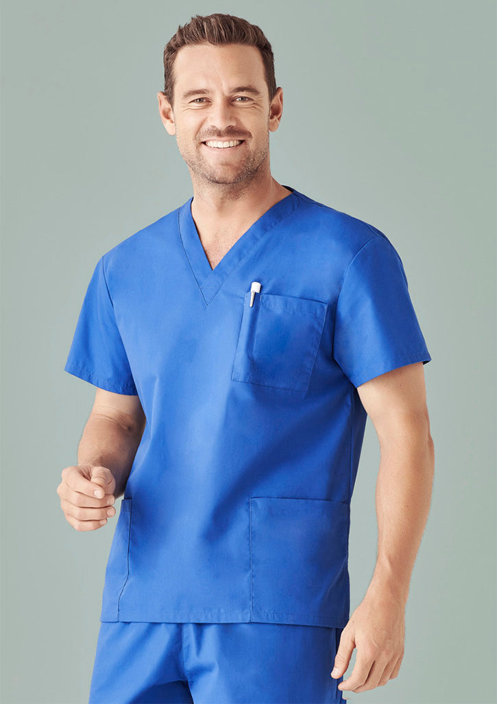 H10612-Unisex Classic Scrubs Top