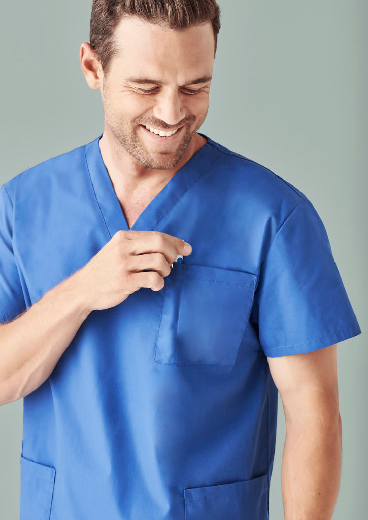 H10612-Unisex Classic Scrubs Top