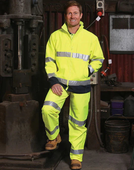 AIW HP01A HI-VIS SAFETY PANTS WITH 3M REFLECTIVE TAPES