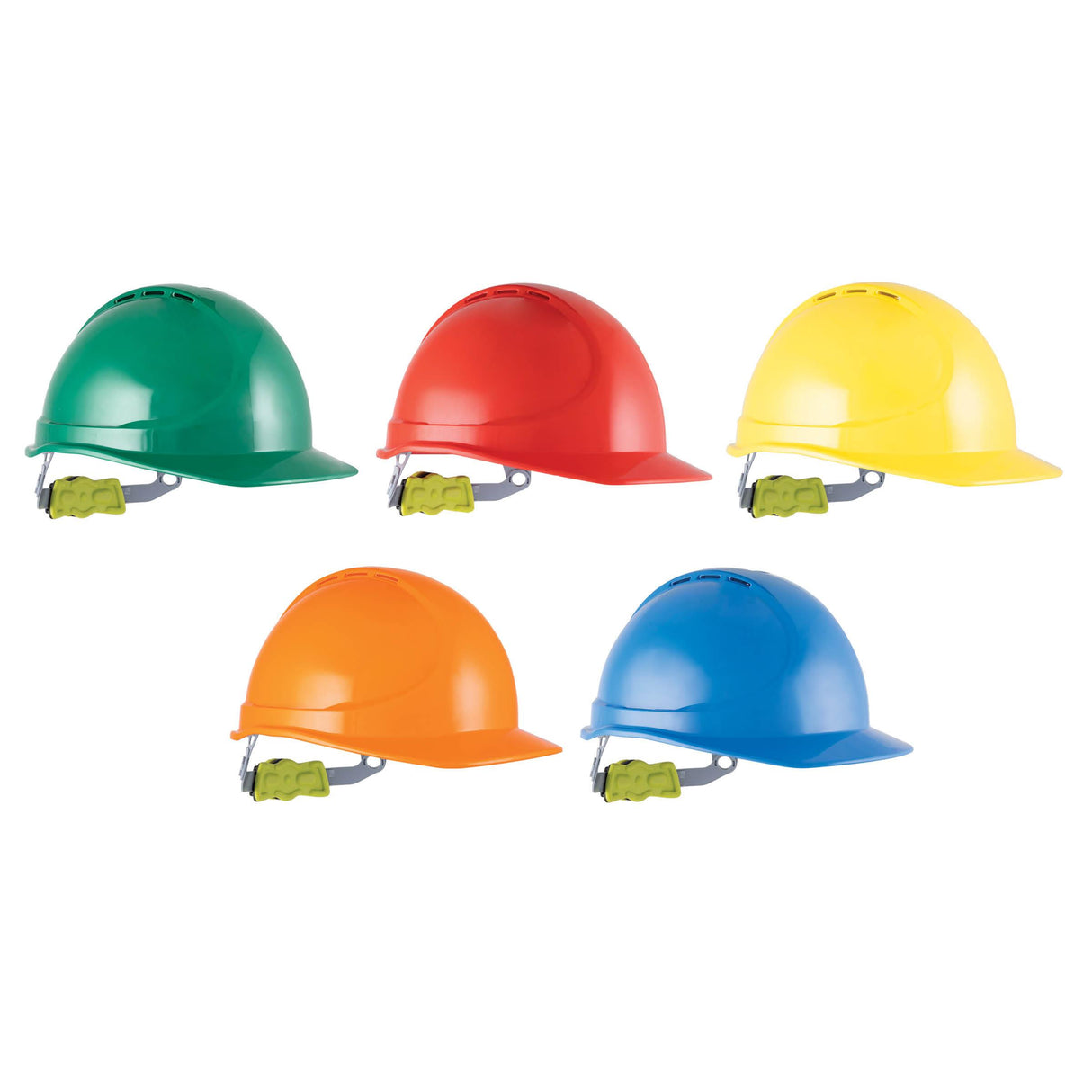 HPFPRGTE01K-GTE1 Essential Type 1 ABS Vented Hard Hat with Ratchet Harness - Mixed Kit