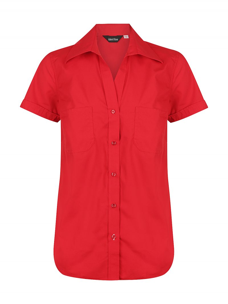 W07-Harley - Ladies Short Sleeve Shirt