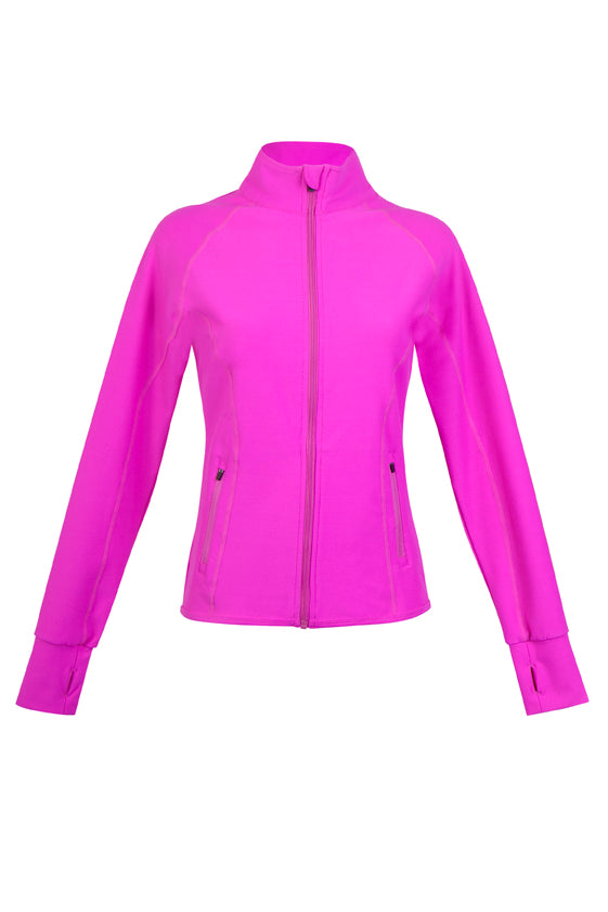 J480LD-Ladies AVA Nylon/Spandex Jacket