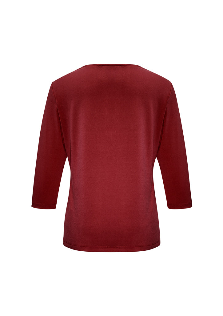 K819LT-Ladies Lana 3/4 Sleeve Top