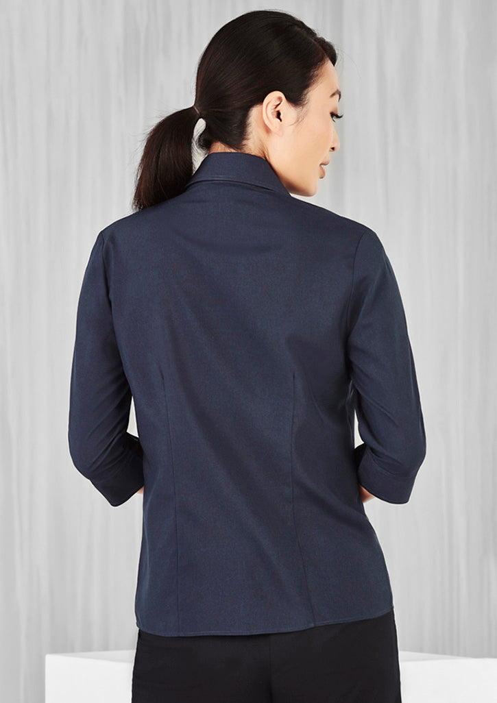 LB3600-Ladies Plain Oasis 3/4 Sleeve Shirt