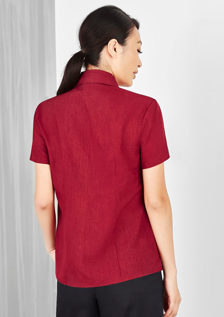 LB3601-Ladies Plain Oasis Short Sleeve Shirt