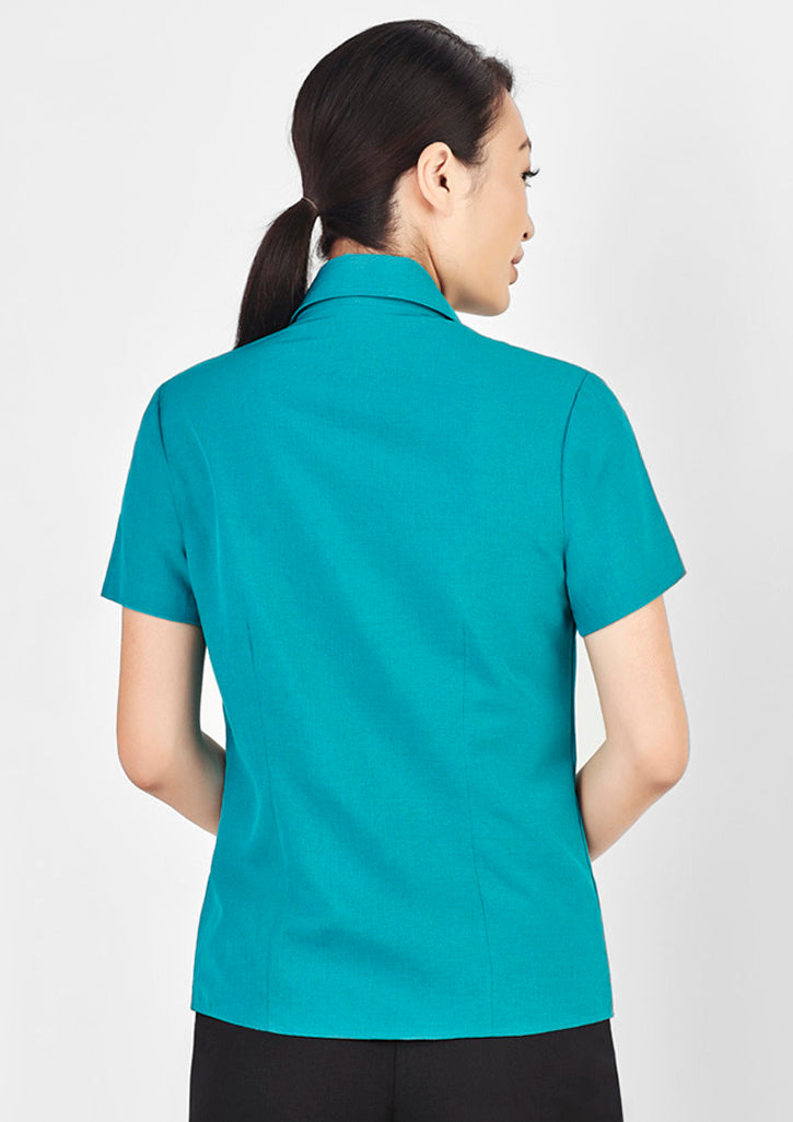 LB3601-Ladies Plain Oasis Short Sleeve Shirt