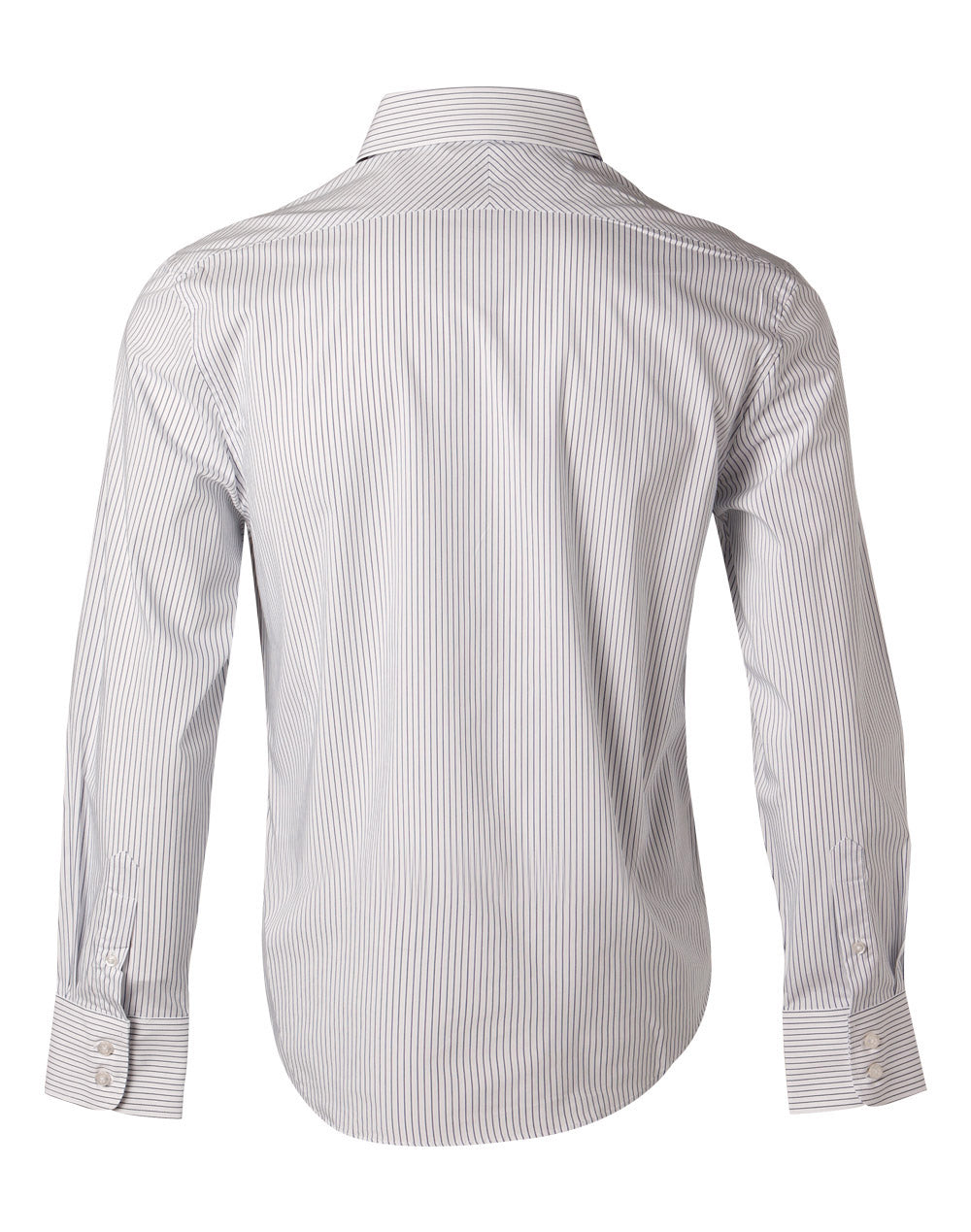 M7200L Men's Ticking Stripe Long Sleeve Shirt