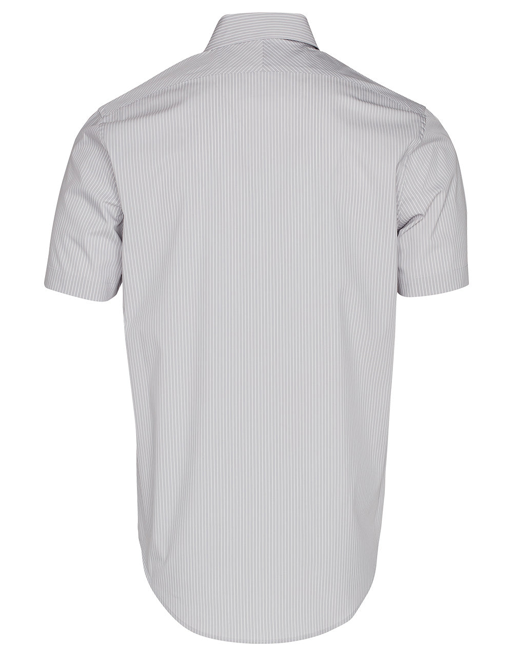 M7200S Men's Ticking Stripe Short Sleeve Shirt