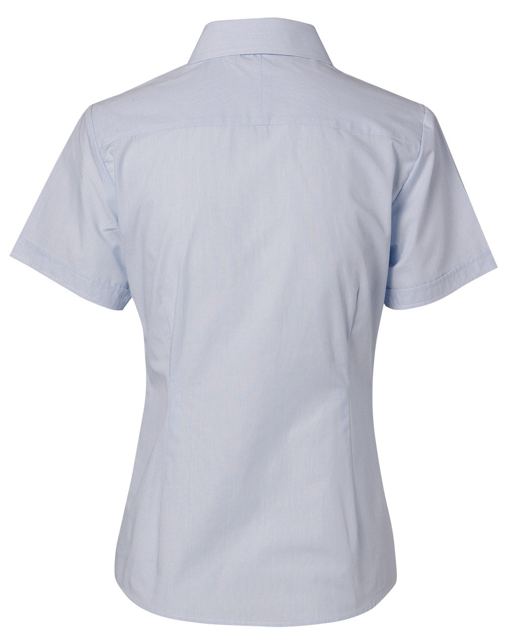 M8211 Women's Fine Stripe Short Sleeve Shirt