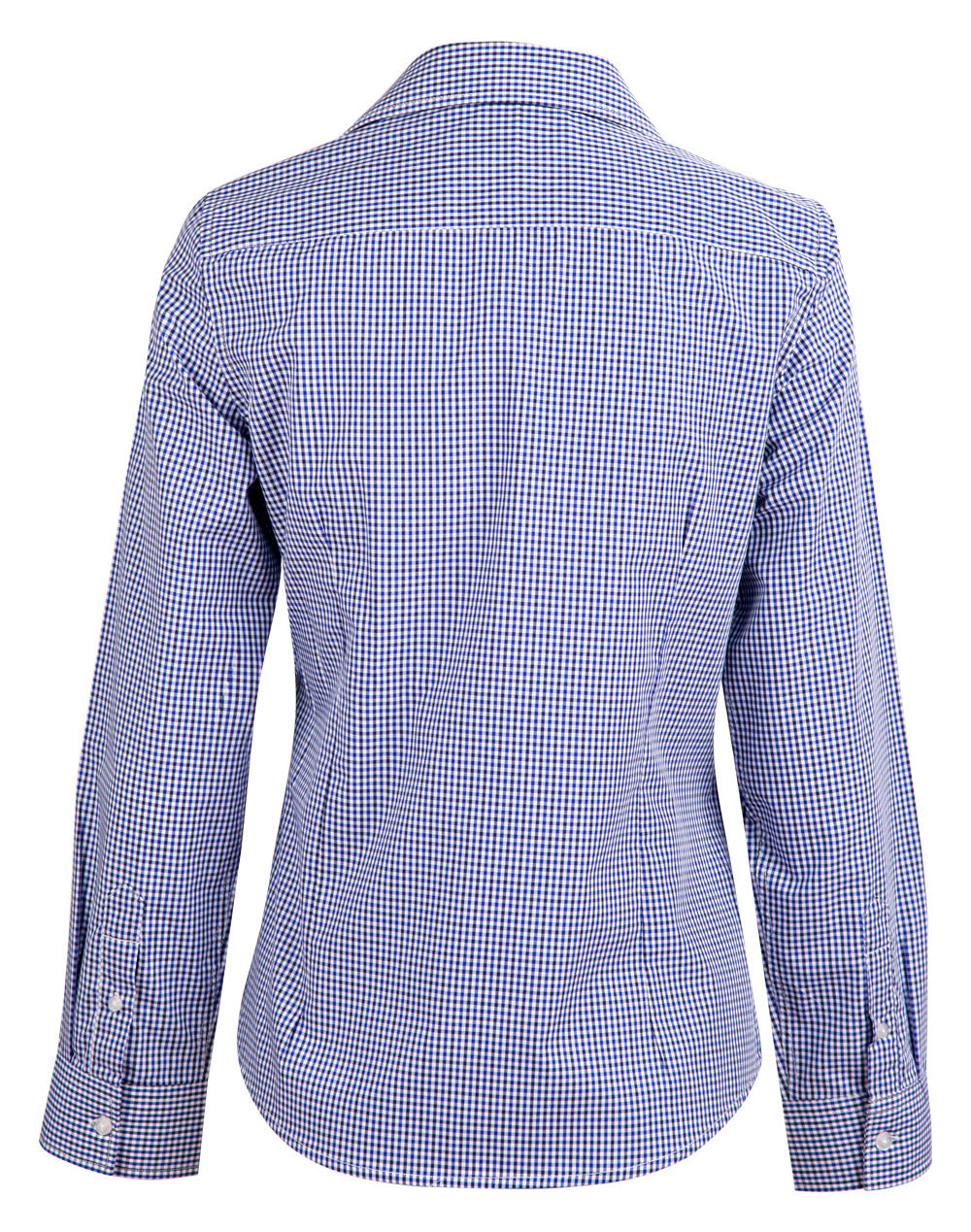 M8320L Ladies' Multi-Tone Check Long Sleeve Shirt
