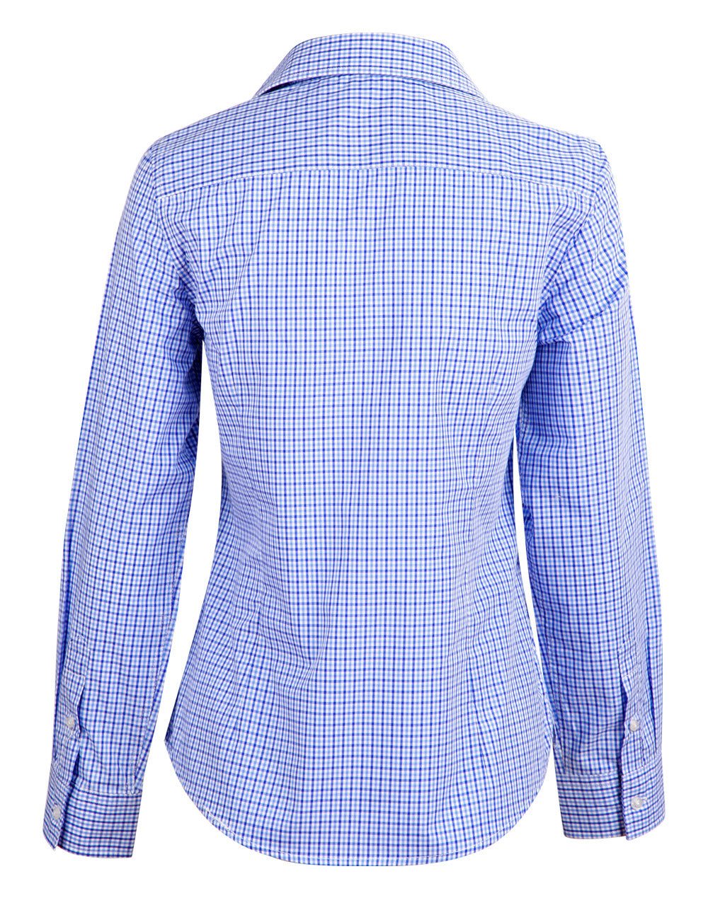 M8320L Ladies' Multi-Tone Check Long Sleeve Shirt
