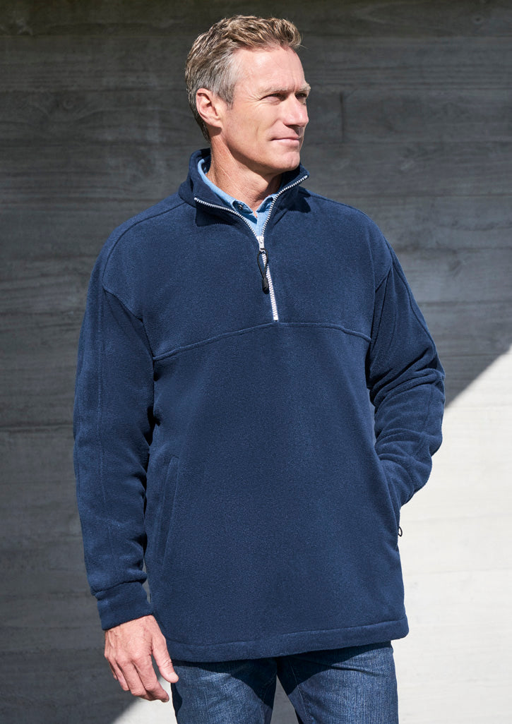 PF380-Mens Heavy Weight 1/2 Zip Winter Fleece
