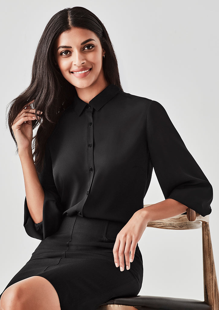 RB965LT-Lucy Womens 3/4 Sleeve Blouse