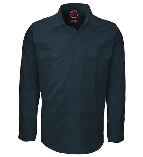 RM1000-Open Front L/S Shirt