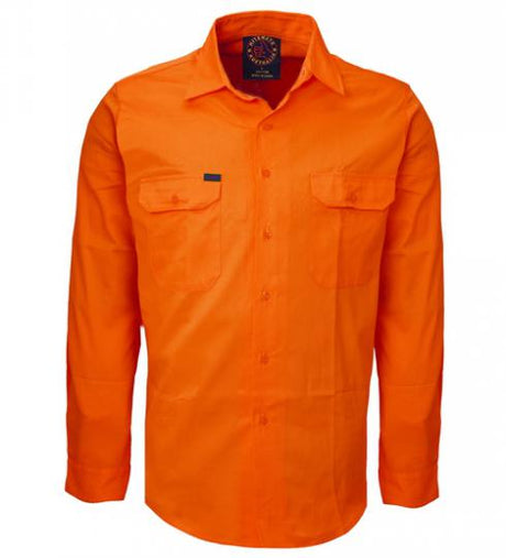 RM1000-Open Front L/S Shirt