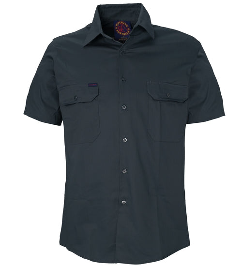 RM1000S-Open Front S/S Shirt