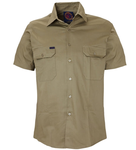 RM1000S-Open Front S/S Shirt