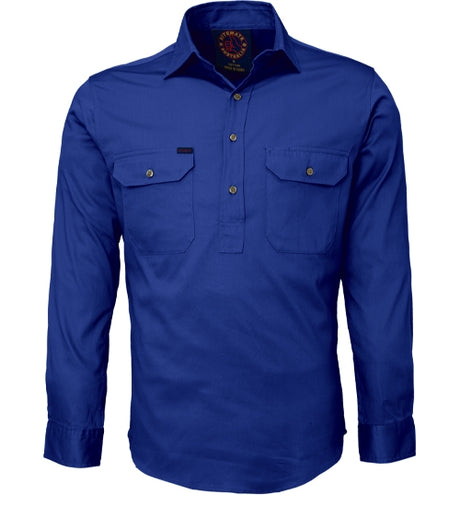 RM100CF-Closed Front L/S Shirt