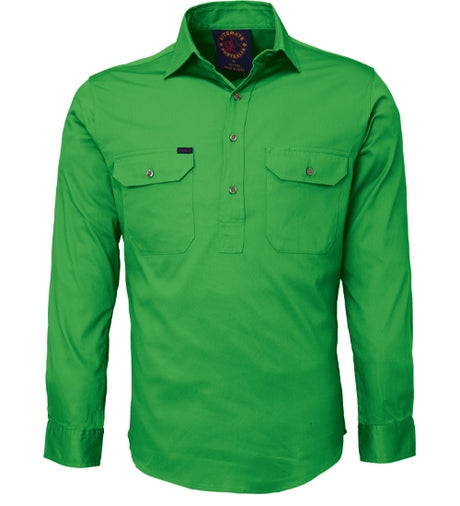 RM100CF-Closed Front L/S Shirt