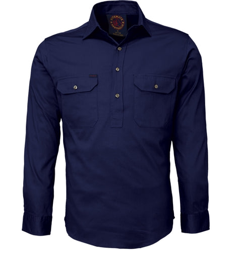 RM100CF-Closed Front L/S Shirt
