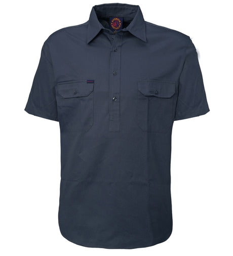 RM100CFS-Closed Front S/S Shirt
