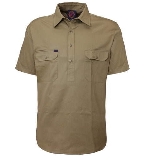 RM100CFS-Closed Front S/S Shirt