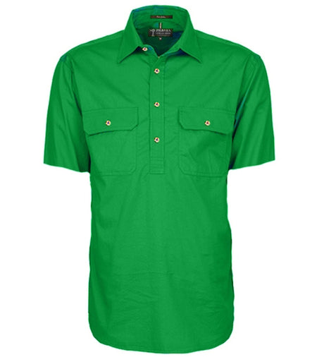 RM200CFS-Men's Pilbara Shirt Closed Front S/S Shirts