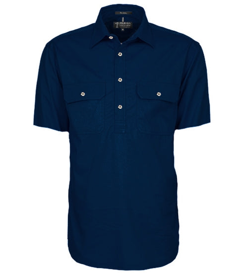 RM200CFS-Men's Pilbara Shirt Closed Front S/S Shirts