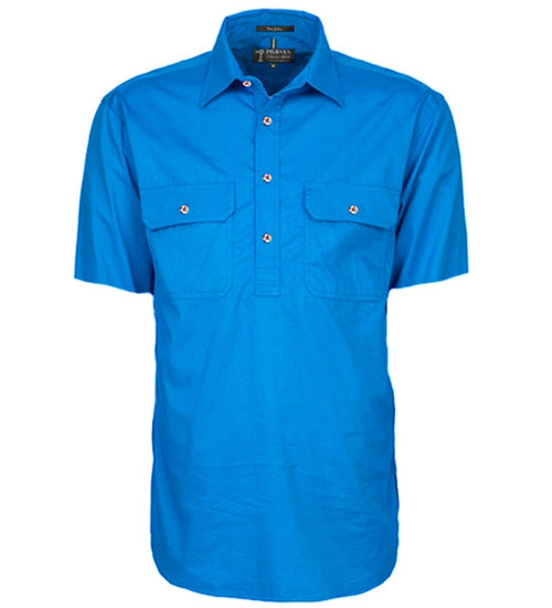 RM200CFS-Men's Pilbara Shirt Closed Front S/S Shirts