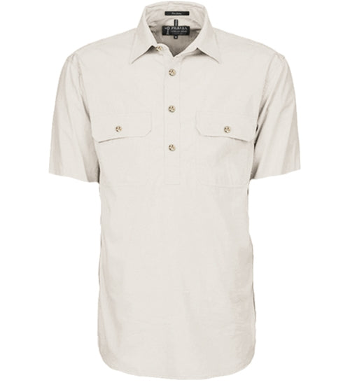 RM200CFS-Men's Pilbara Shirt Closed Front S/S Shirts