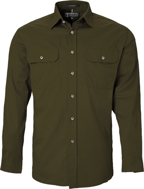 RM500BT-Pilbara Shirt for Men (Open Front)