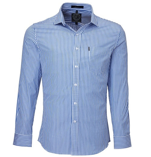 RMPC012-Men's Single Pocket, Classic Fit, L/S Shirts
