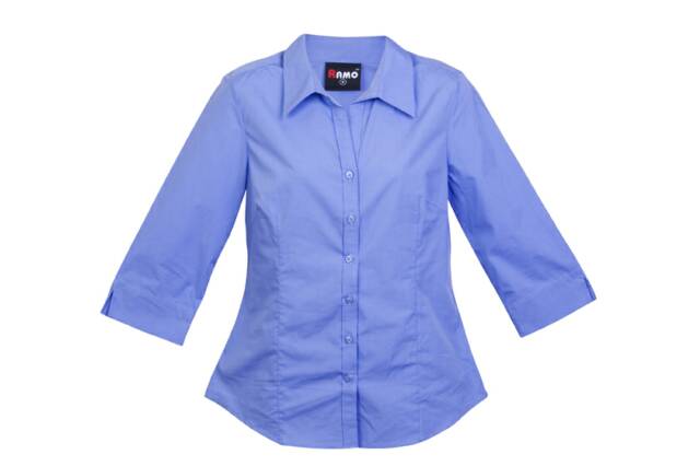 S004FQ-Ladies 3/4 Sleeve Shirts